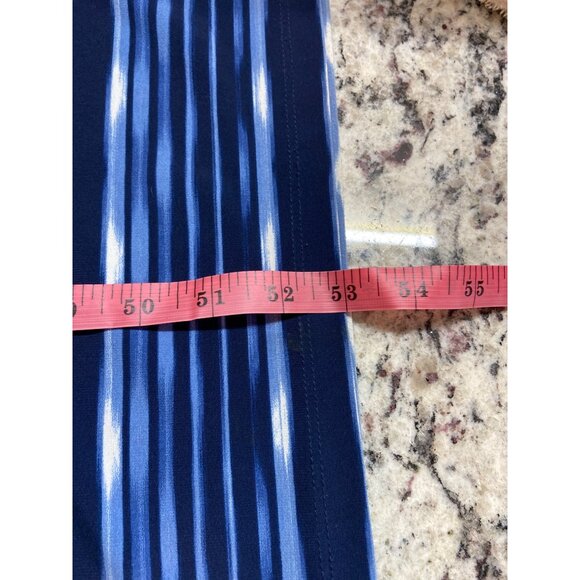 Ruby Rd Maxi Dress XL Sleeveless Beaded Waist Abstract Aztec Boho Hippie - Picture 8 of 8